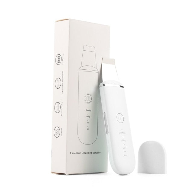 Ultrasonic EMS Skin Facial Scrubber - Aria Glow Up ultrasonic-ems-skin-facial-scrubber, 