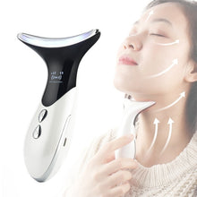 Load image into Gallery viewer, EMS Reduce Double Chin Neck Face Lifting Beauty Device Heating Rejuvenation Ion Massager LED Photon Skin Tighten Anti Wrinkle - Aria Glow Up ems-reduce-double-chin-neck-face-lifting-beauty-de
